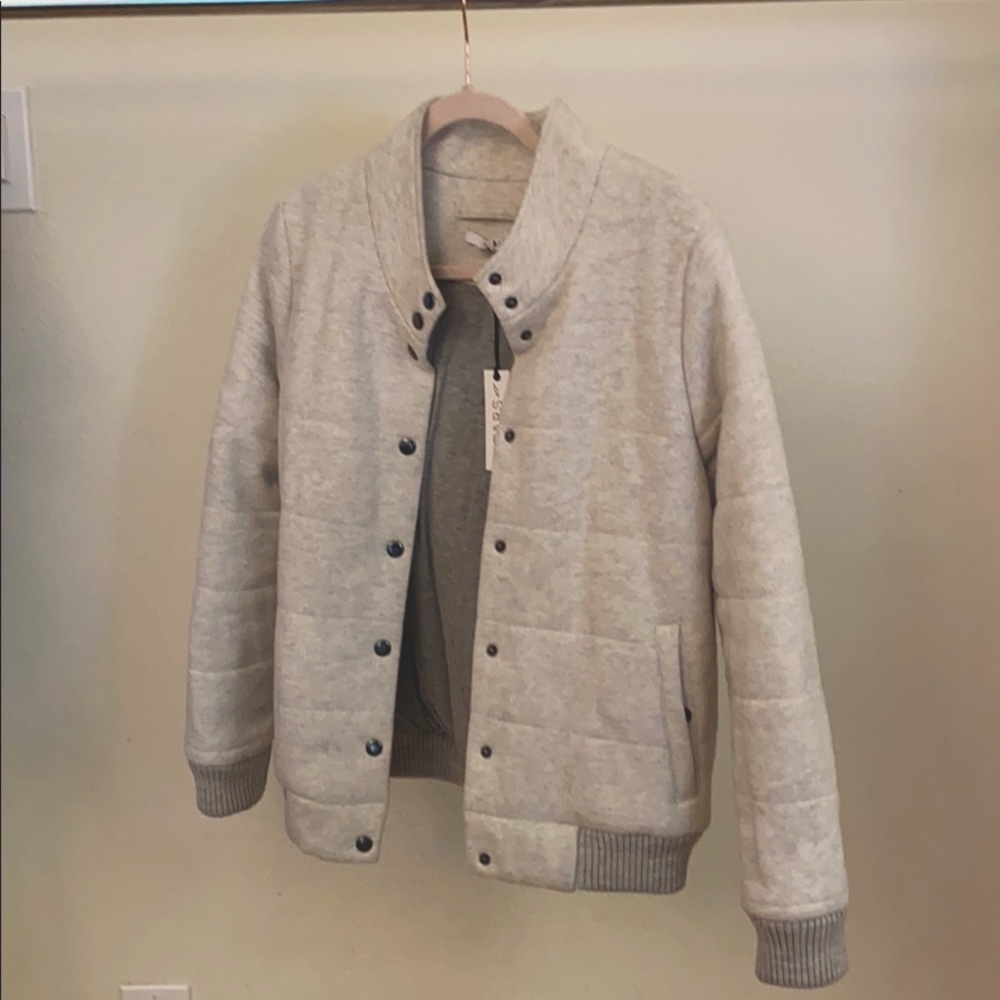 ASTARS quilted bomber jacket